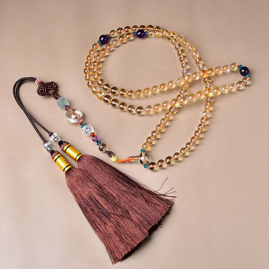 Zen · Premium Citrine Malas