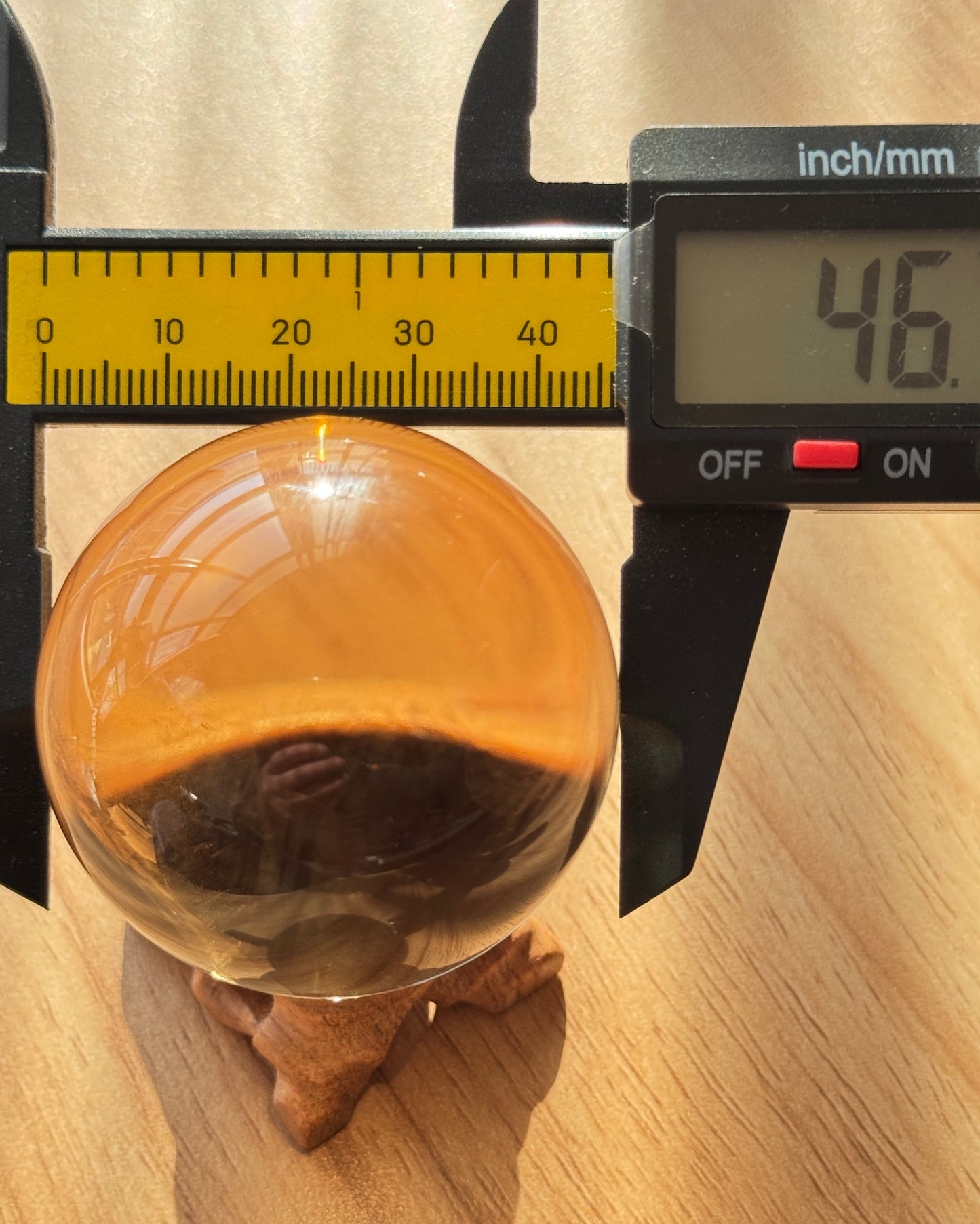 Zen · Citrine Sphere 46mm