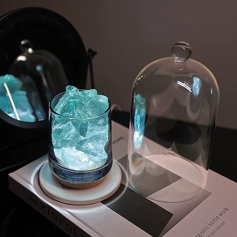 Comparison of 3-color light combinations: warm, cool, and neutral ambient light.