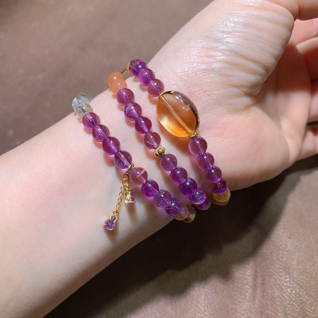 Natural Multi-Gemstone Bracelet | Energy Collection
