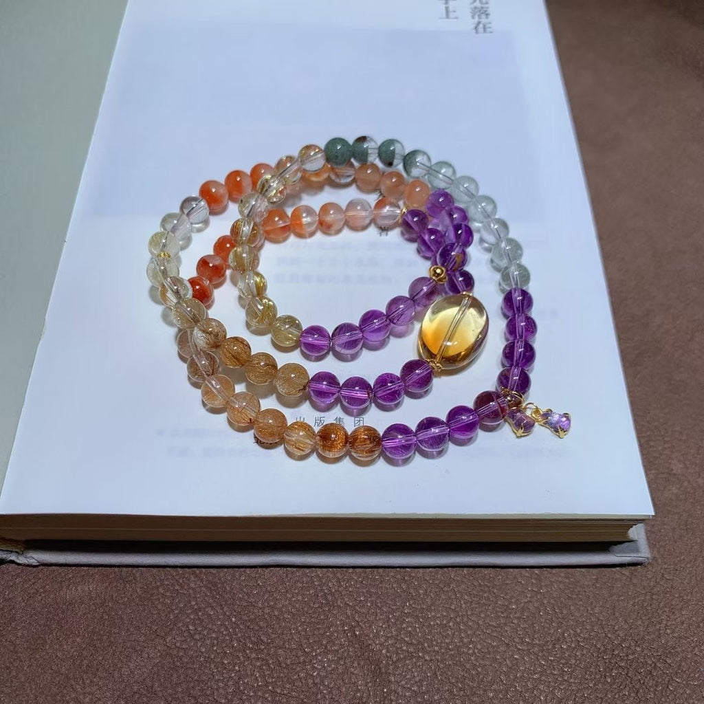 Natural Multi-Gemstone Bracelet | Energy Collection