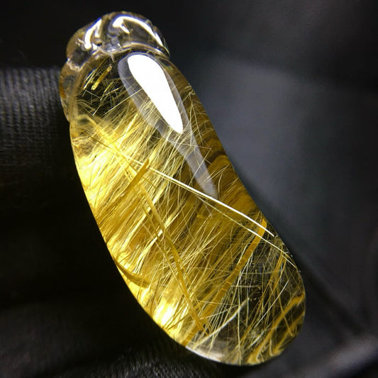 Crystal Fortune Melon Pendant