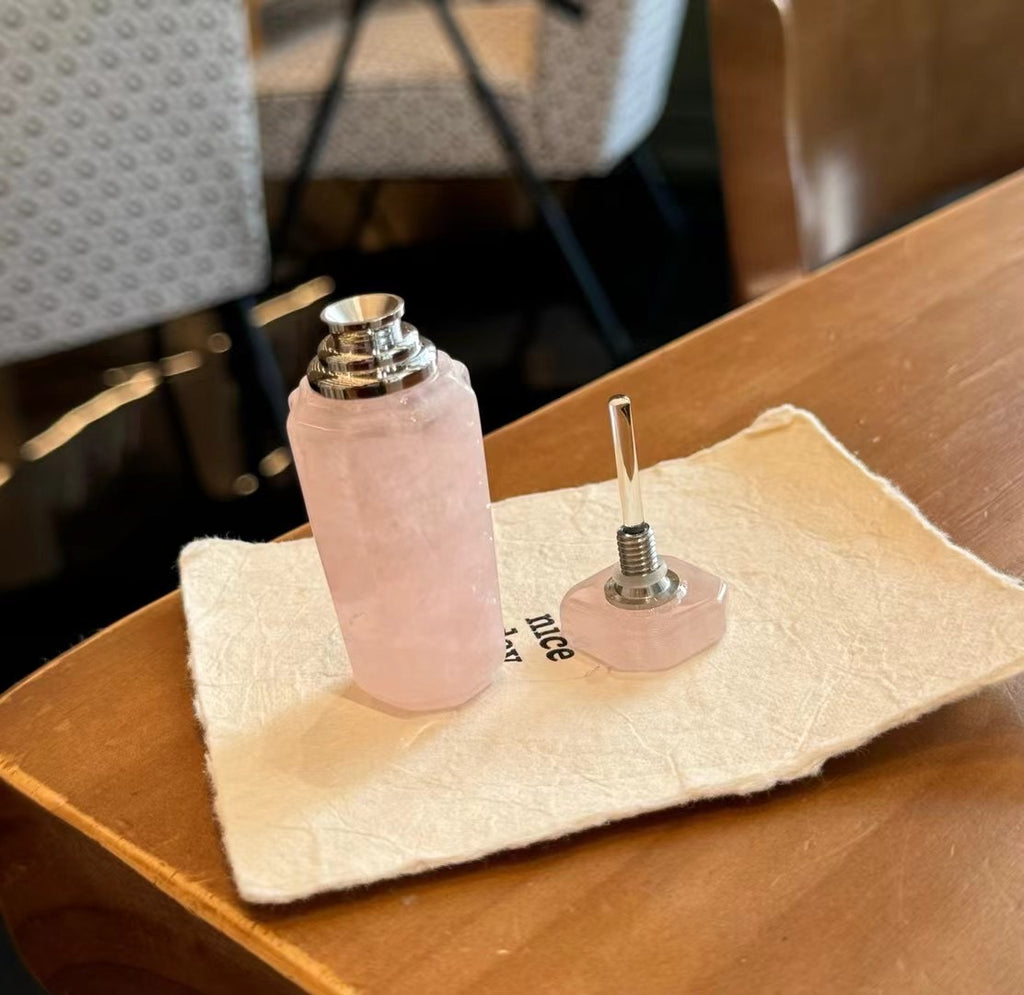 Natural Crystal Essential Oil Bottle