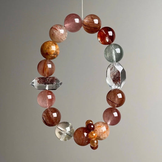 Designer Edition·Green Rutilated Quartz Bracelet