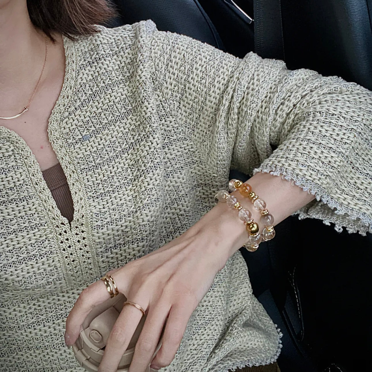 Glow Nectar Citrine Bracelet