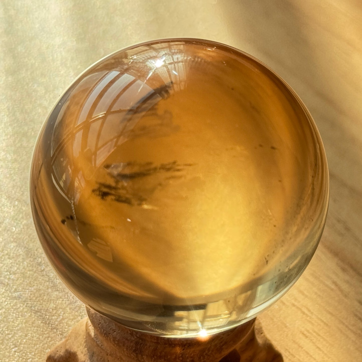 Zen · Citrine Sphere 46mm
