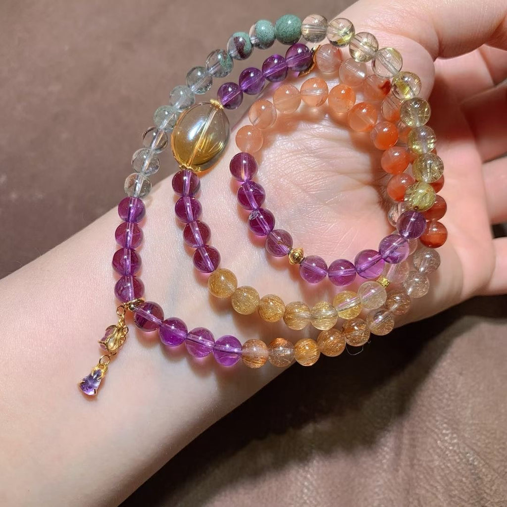 Natural Multi-Gemstone Bracelet | Energy Collection