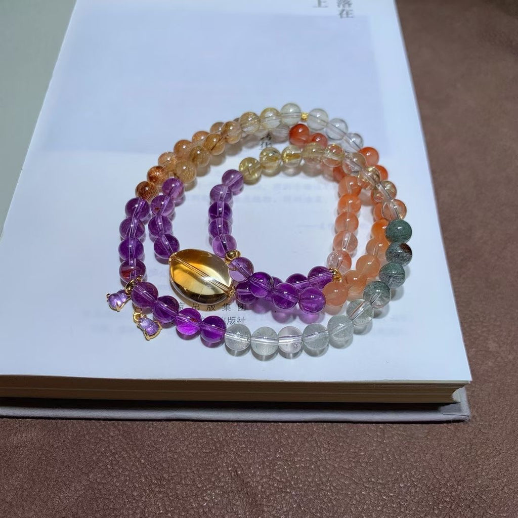 Natural Multi-Gemstone Bracelet | Energy Collection