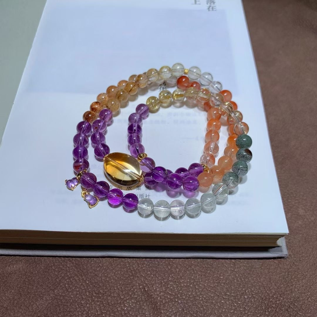 Natural Multi-Gemstone Bracelet | Energy Collection