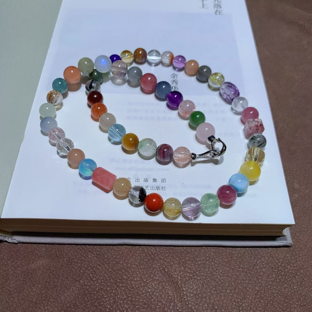 Natural Multi-Gemstone Necklace | Energy Aggregator
