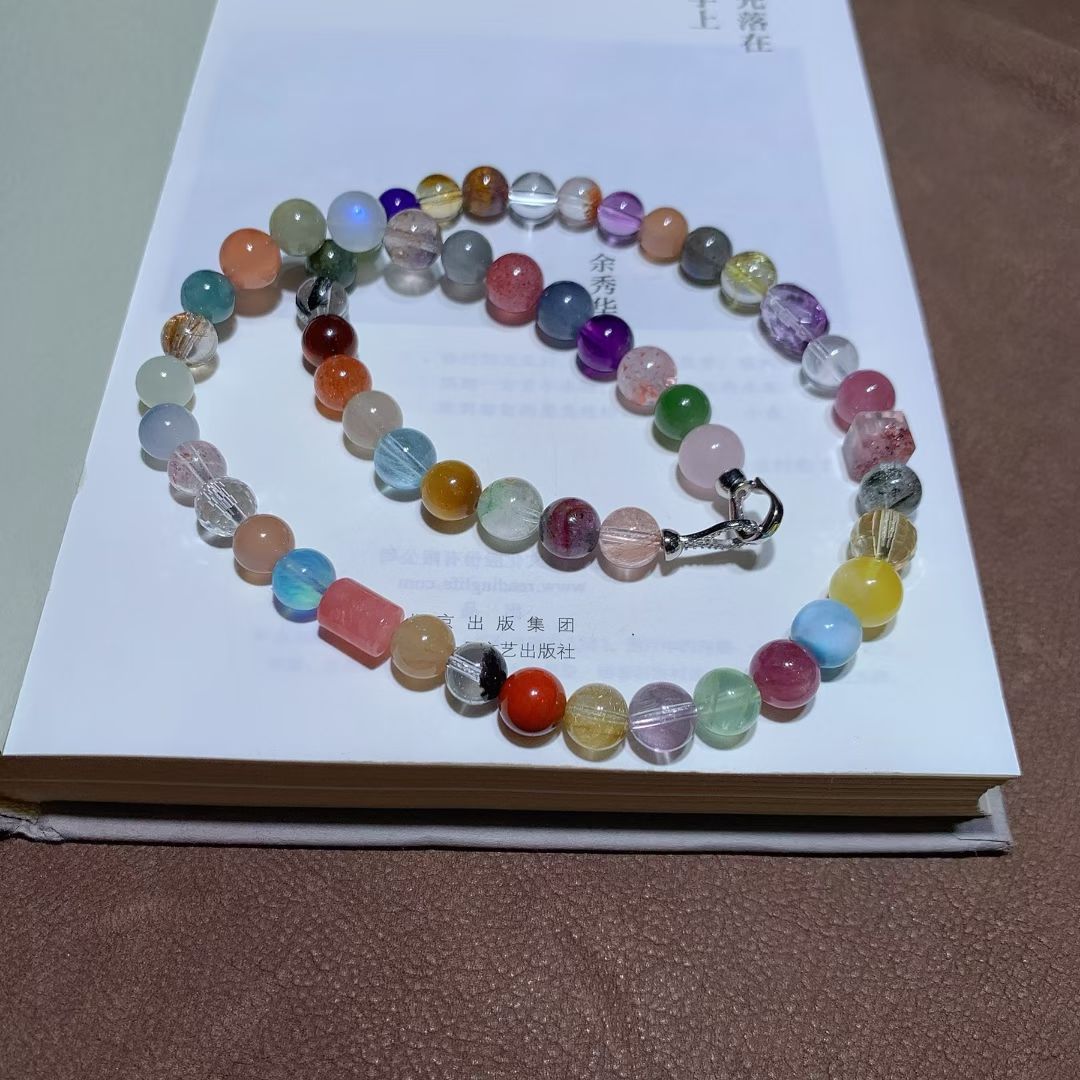 Natural Multi-Gemstone Necklace | Energy Aggregator