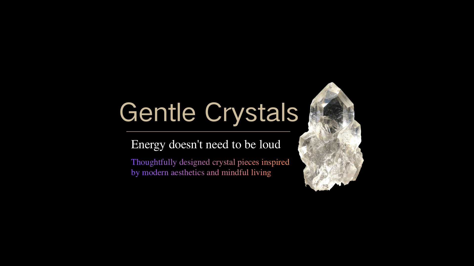 Energy doesn't need to be loud. Discover Gentle Crystals, an online sanctuary for premium untreated raw minerals, lepidolite, and rutilated quartz jewelry designed for modern emotional balance and aesthetic harmony.