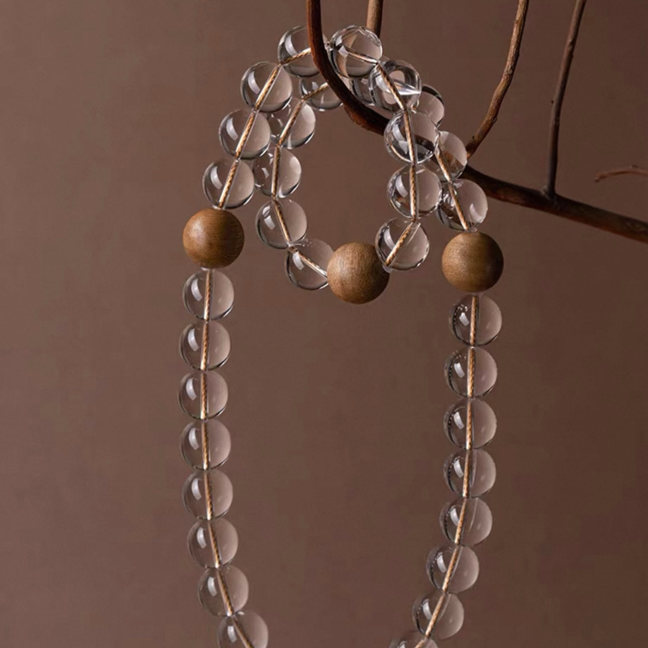 Minimalist Natural Crystal Bracelet, Spiritual Healing Energy Beaded Jewelry, Trendy Gift for Her Spiritual Energy Boho Minimalist  Luxury Minimalist Spiritual Bracelet Healing Energy Ritual Tool, Luxury Tiger Eye & Clear Quartz Spiritual Bracelet Top grade prayer beads